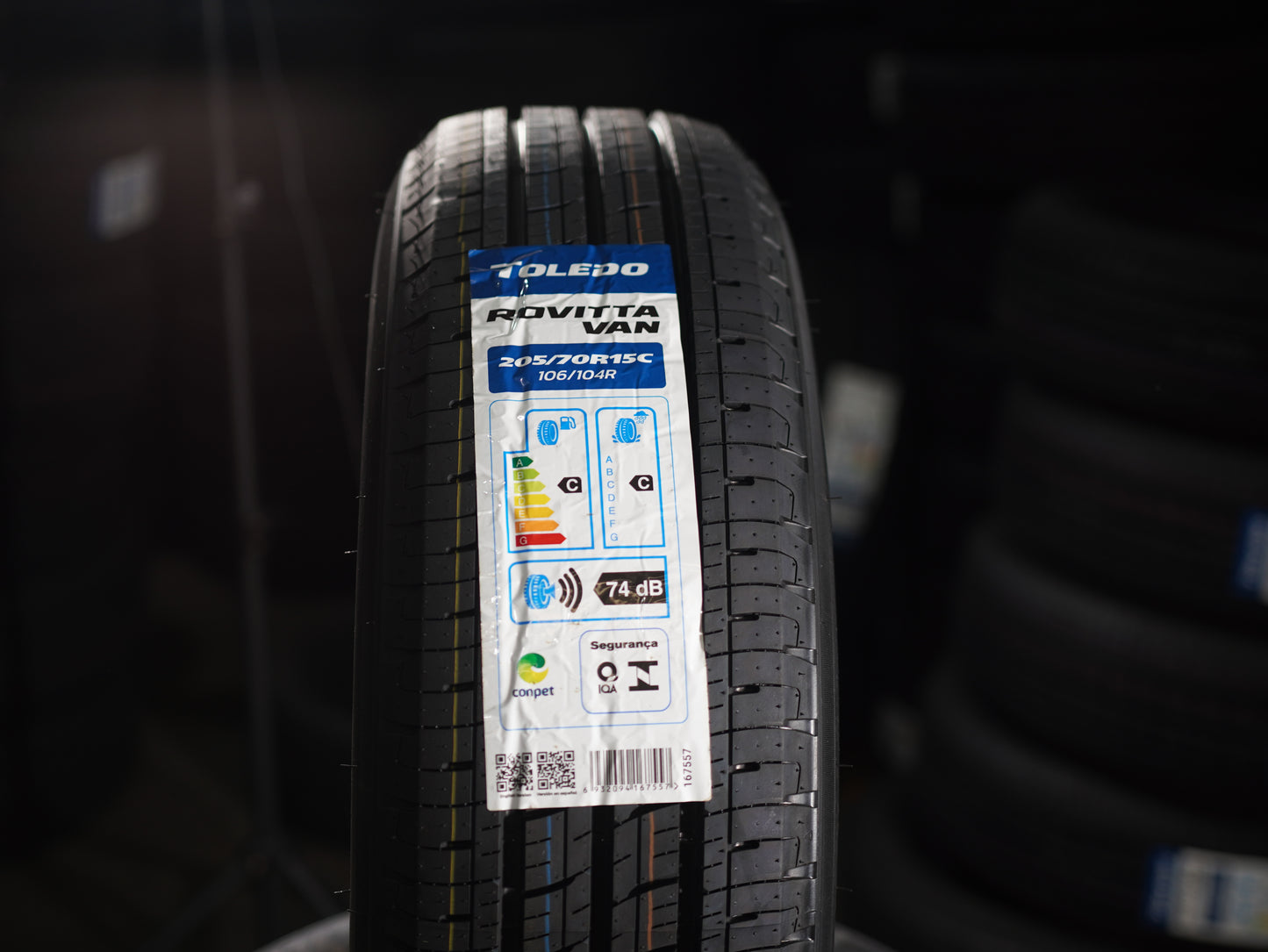 Kit 2 Pneus Rovitta Van 205/70R15C 106/104R – Novo