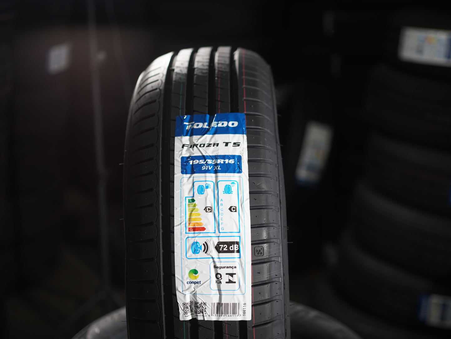 Kit 4 Pneus Firoza T5 195/55R16 91XLV – Novo
