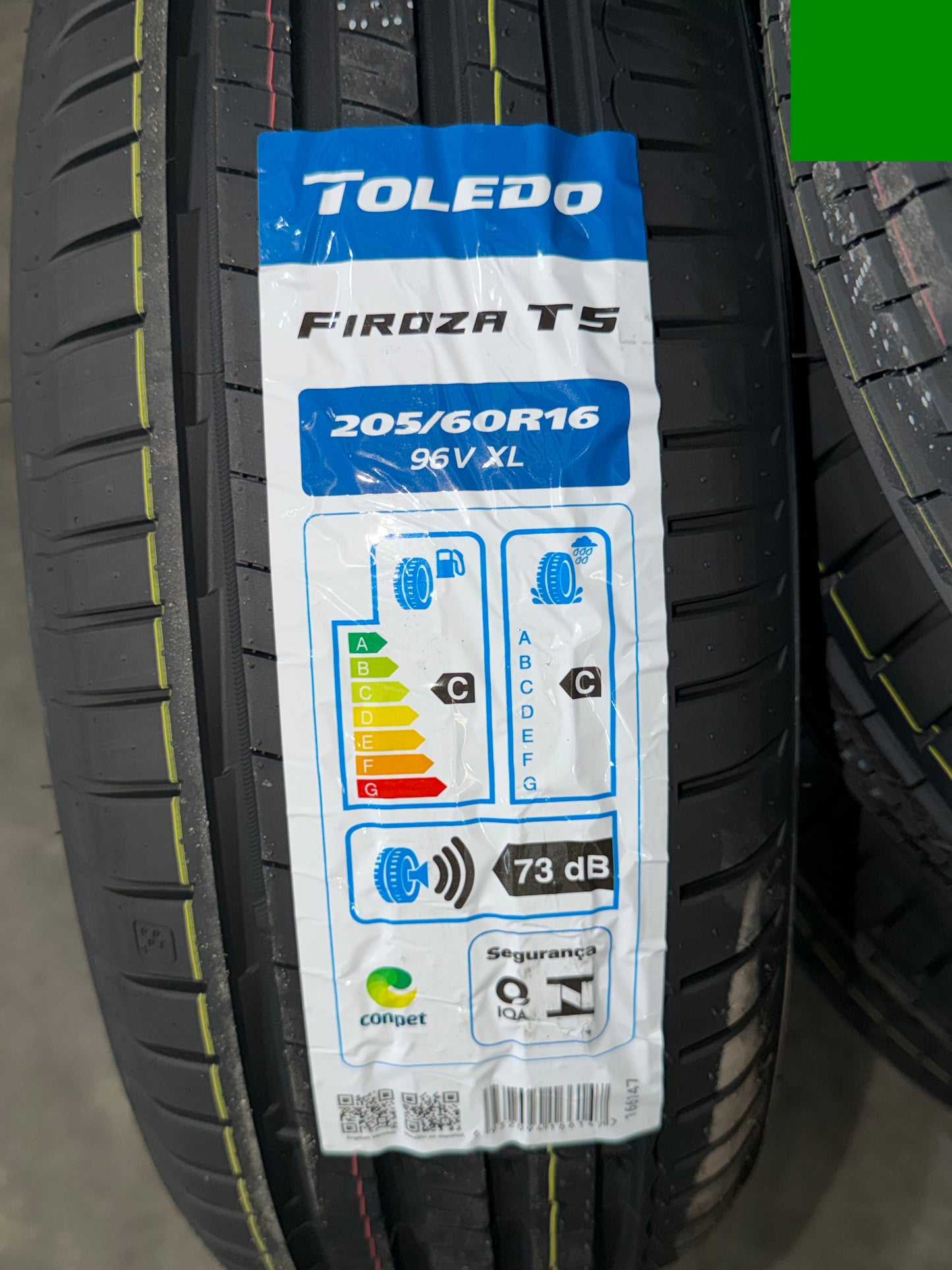 Pneu Firoza T5 205/60R16 96XLV – Novo