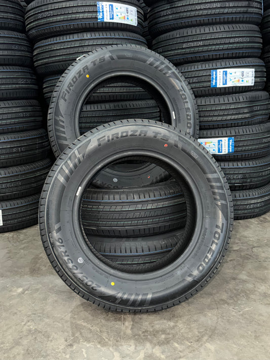 Kit 2 Pneus Firoza T5 205/65R16 95H – Novo