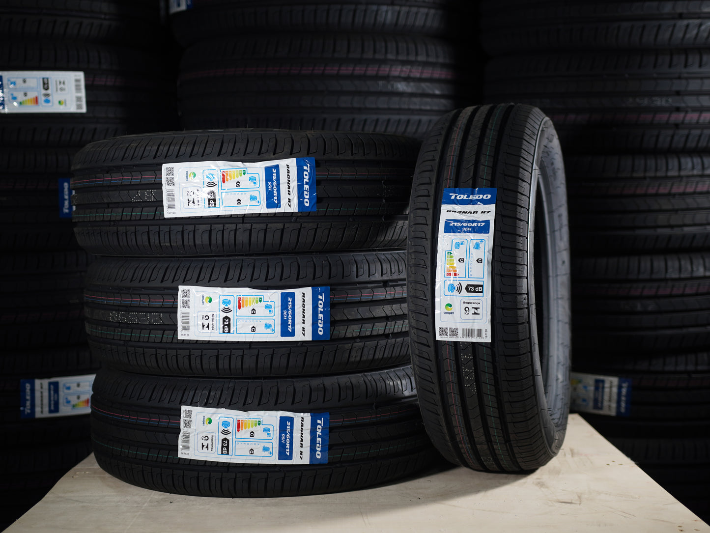 Kit 4 Pneus Ragnar H7 215/60R17 96H – SUV – Novo