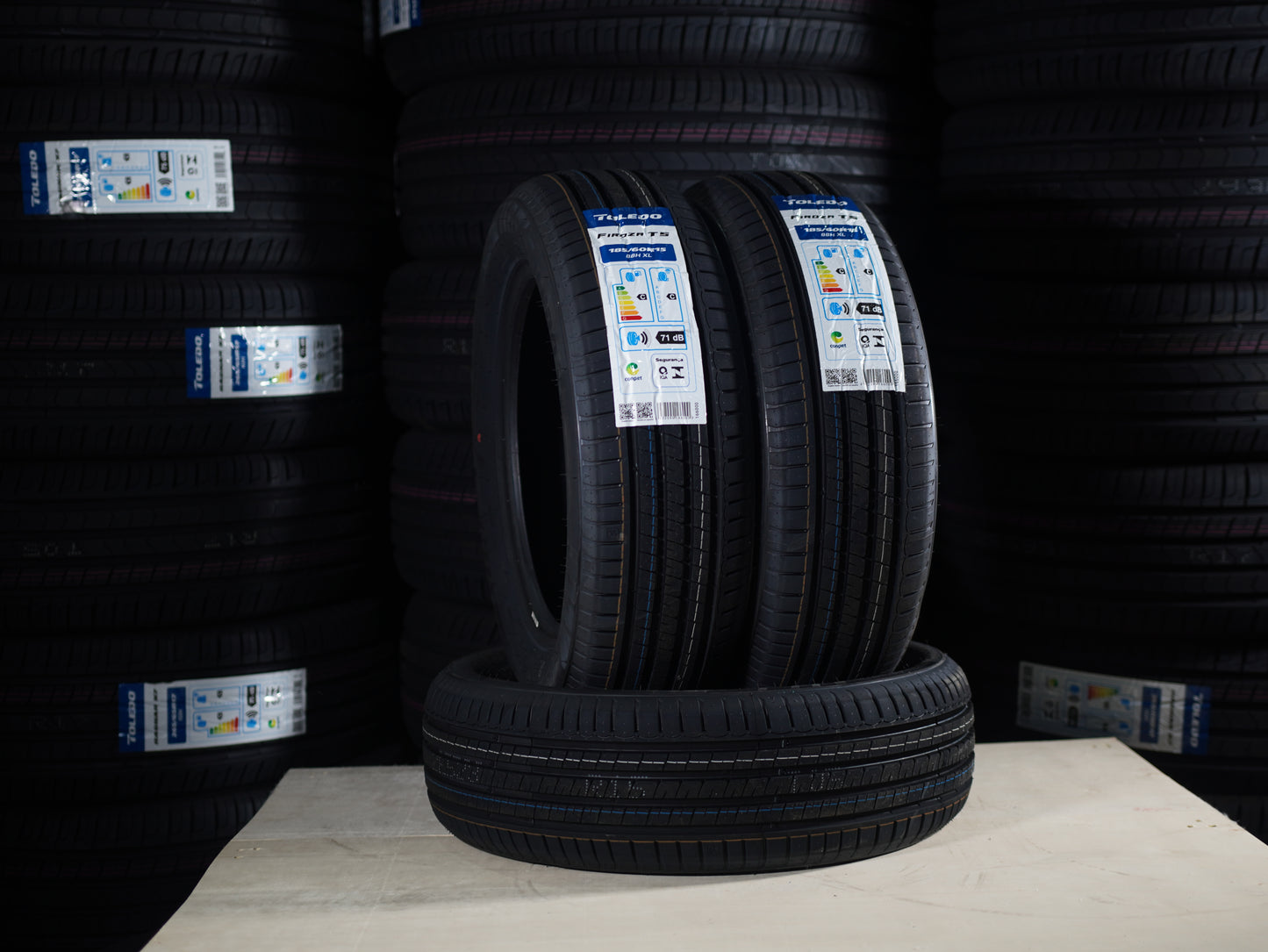 Kit 2 Pneus Firoza T5 185/60 R15 88XLH - Novo